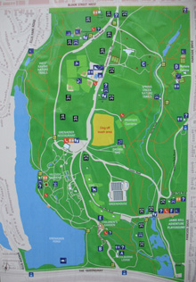 Map of High Park Toronto